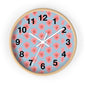 Floral Elegance Wall Clock, Home Decor, Gift for Her, Kitchen Wall Clock, Spring Decor, Office Decor, Floral Clock