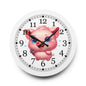 Cute Cartoon Acrylic Wall Clock, Adorable Decor for Kids Room, Fun Wall Art, Gift for Birthdays and Holidays, Nursery Wall Clock