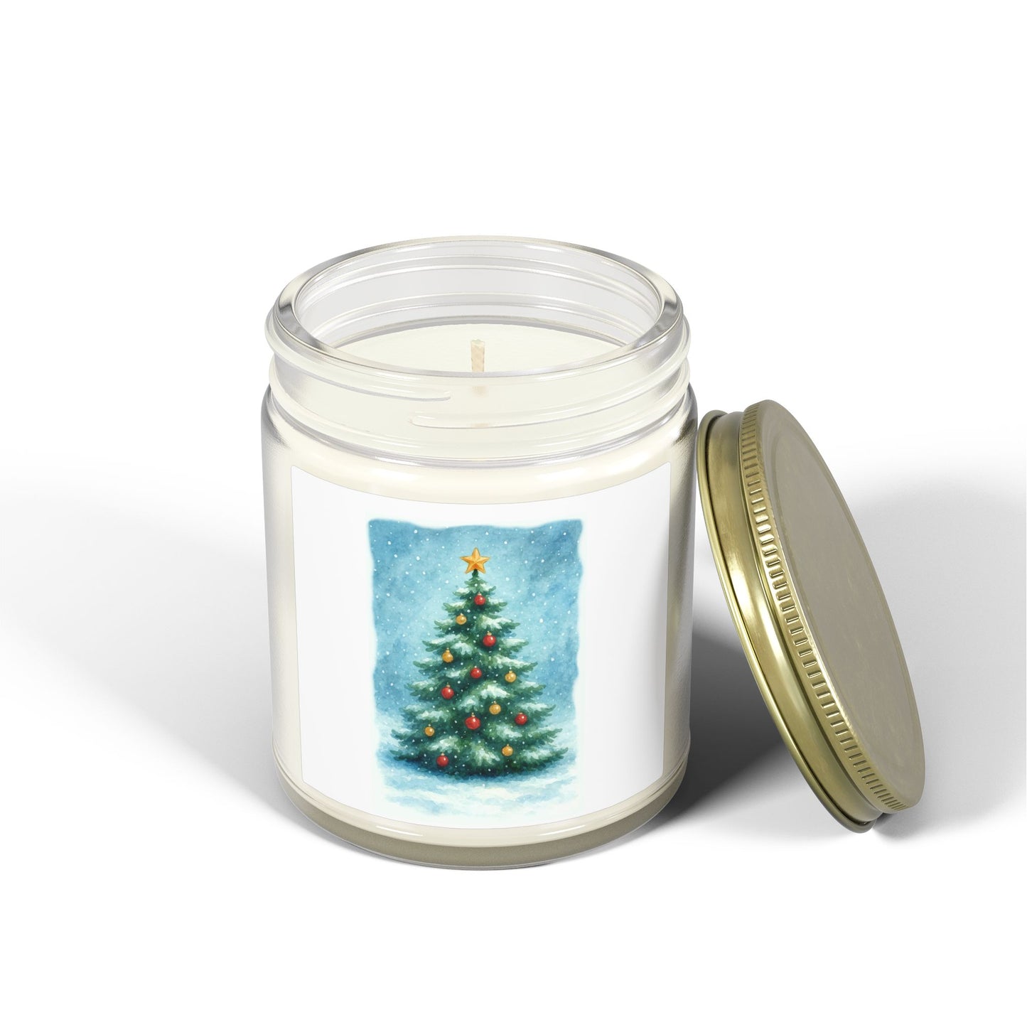 Christmas Tree Scented Candles | Cozy Holiday Decorative Candles