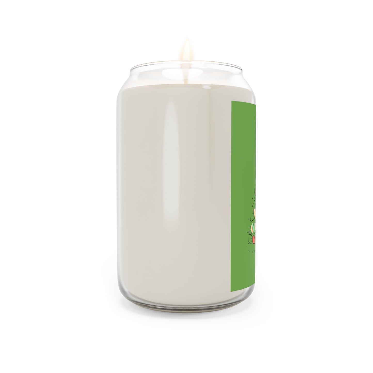 Christmas Scented Soy Candle - 13.75oz Heart Tree Design