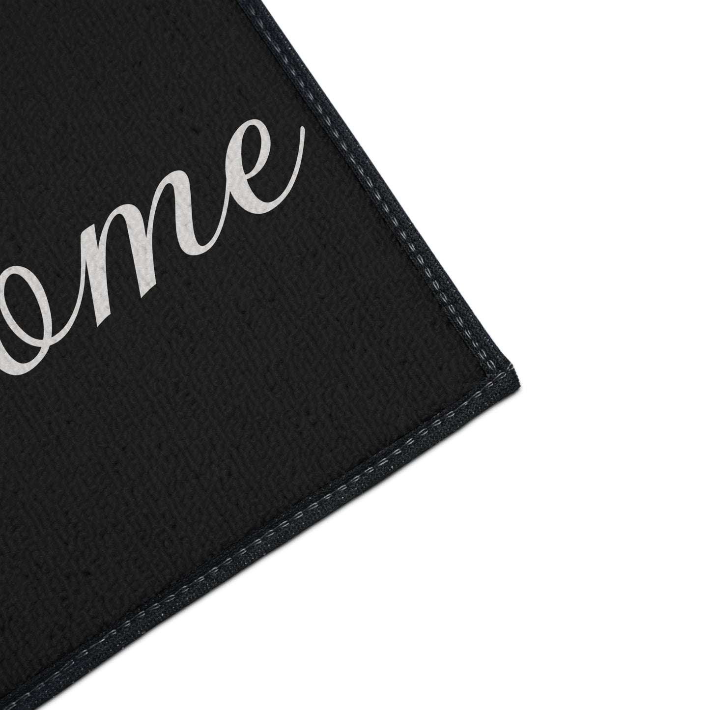 Welcome Heavy Duty Floor Mat — Durable Outdoor/Indoor Doormat with Elegant Script