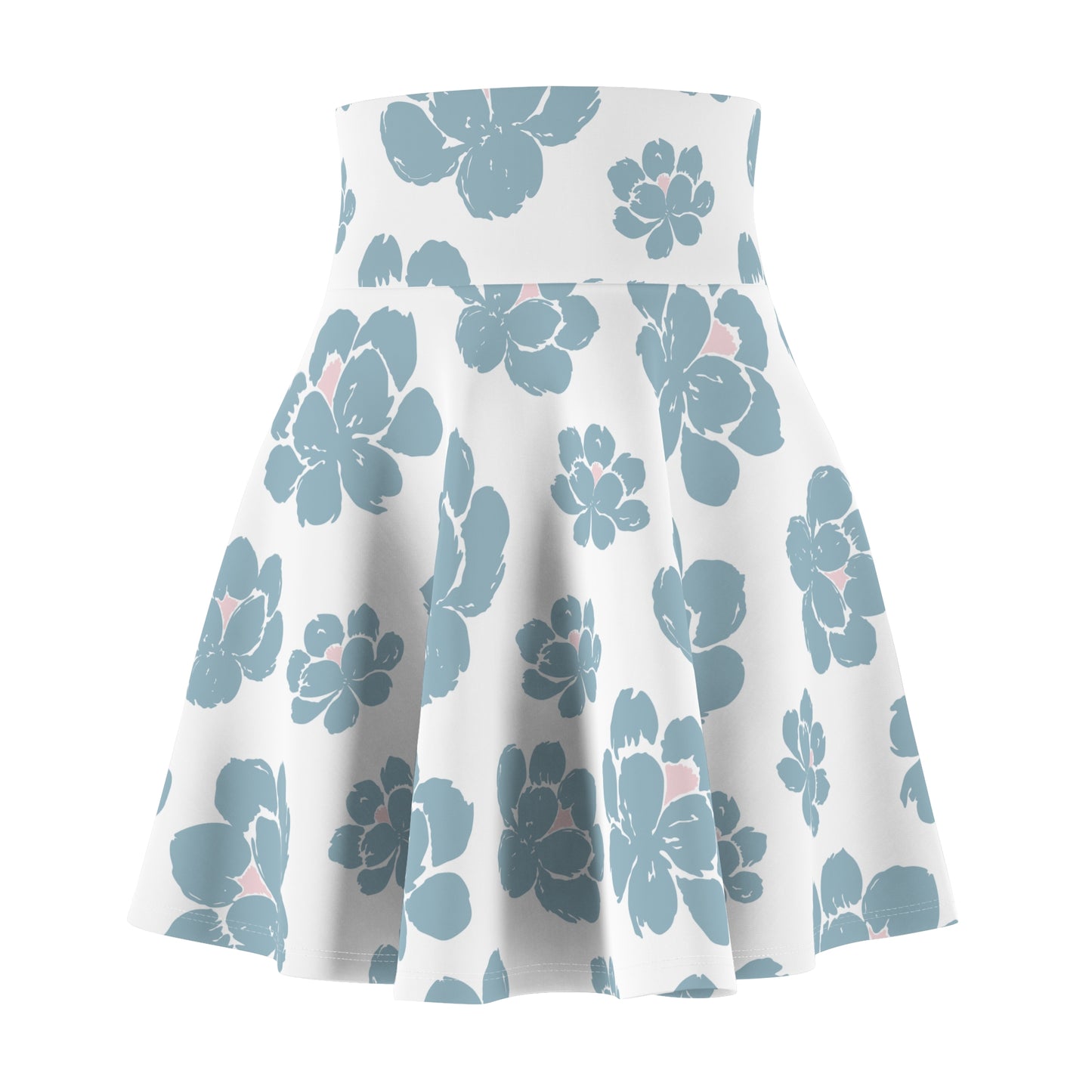 Floral Women's Skater Skirt | Boho Chic, Casual Wear, Summer Style, Festival Fashion, Gift for Her
