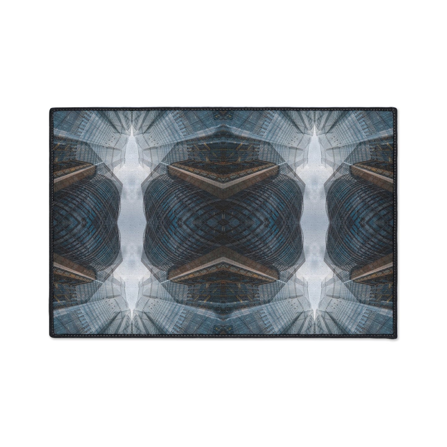 Industrial Urban Pattern Floor Mat — Heavy Duty Entry Rug