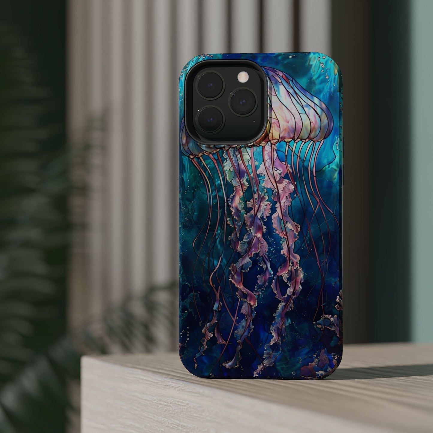Jellyfish Ocean Magnetic Impact Phone Case