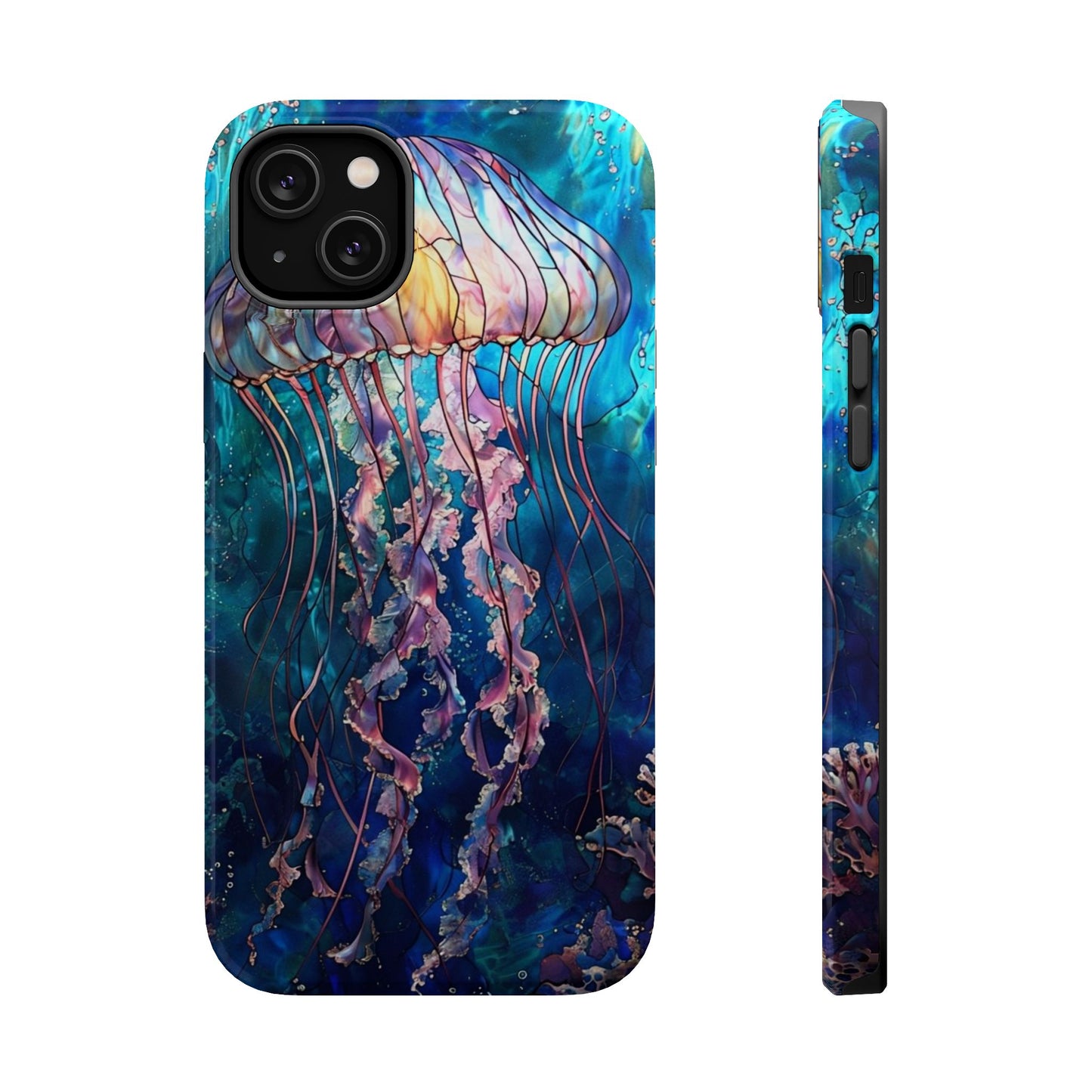 Jellyfish Ocean Magnetic Impact Phone Case