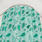 Aqua Teardrop Shower Curtains, Modern Bathroom Decor, Rainy Day Theme, Eco-Friendly Shower Curtain, Gift for Homeowners, Bath Accessories