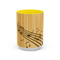 Musical Note Coffee Mug - Perfect Gift for Musicians, Coffee Lovers, Music Teachers, Birthdays, Housewarming