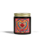 Heart Art Scented Candle – Coconut Apricot Wax (4oz & 9oz)