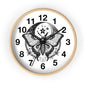 Wall Clock Butterfly