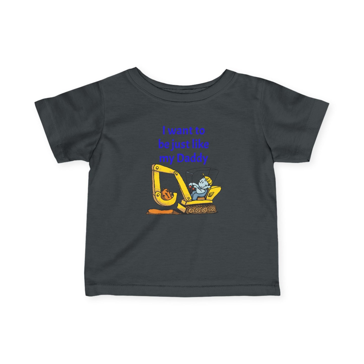 Daddy's Little Helper Infant Tee, Cute Baby Shirt, Toddler Gift, Father's Day Outfit, Family Matching Tee