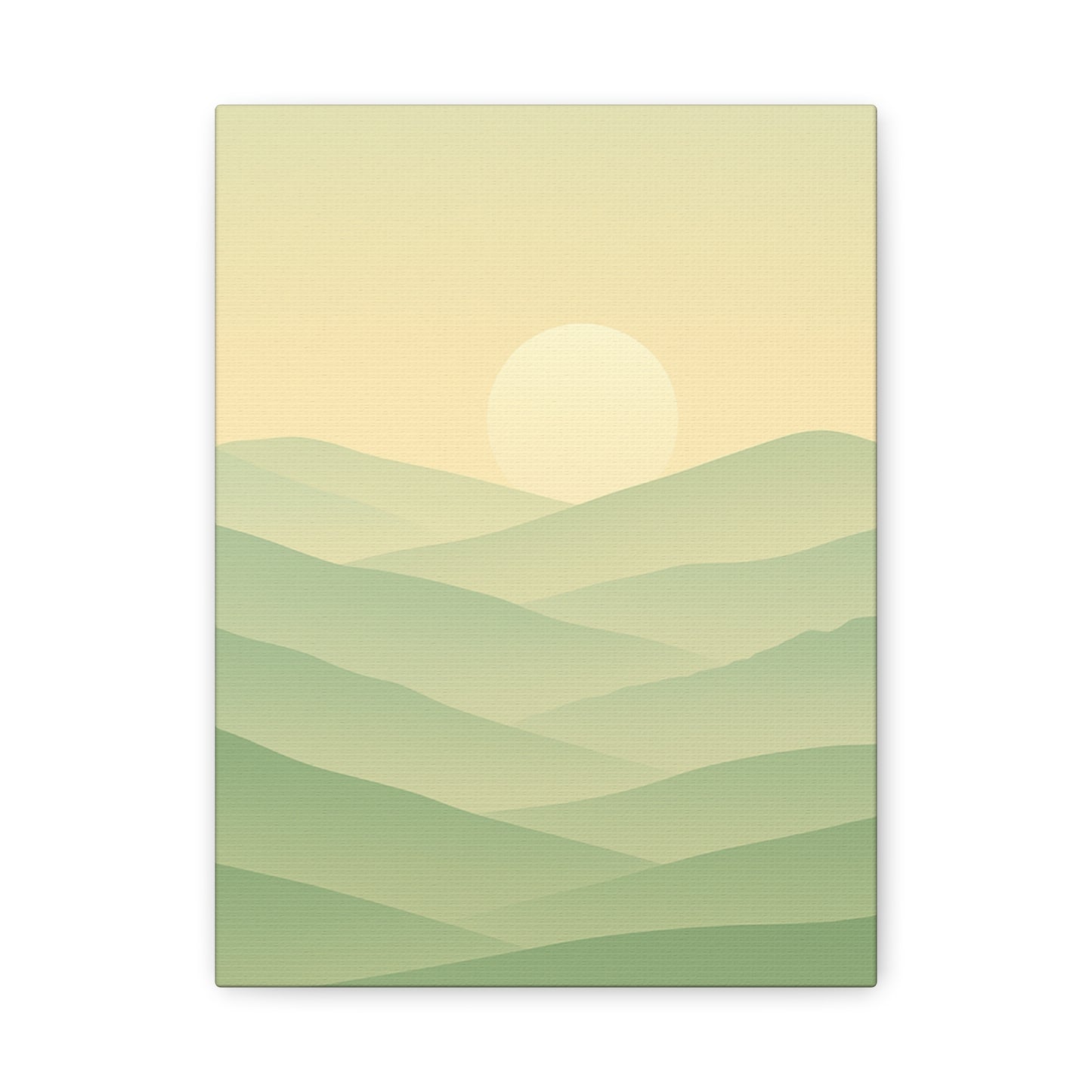 Matte Canvas, Stretched, 1.25" Sunset or Sunrise