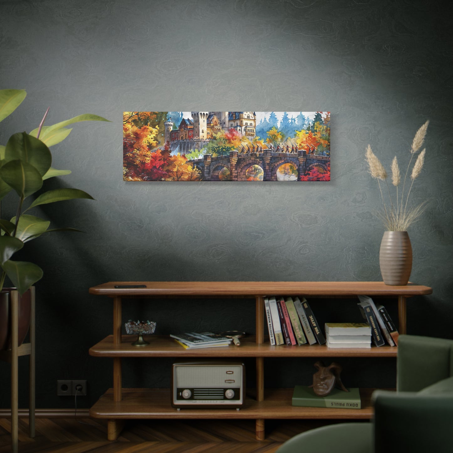 Matte Canvas, Stretched, 1.25" - Castle