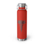Stylish Copper Insulated Water Bottle, 22oz, Perfect for Active Lifestyles, Gifts for Healthcare Workers, Eco-Friendly, Exercise, Travel