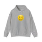 Smiley Face Hooded Sweatshirt, Unisex Cozy Hoodie