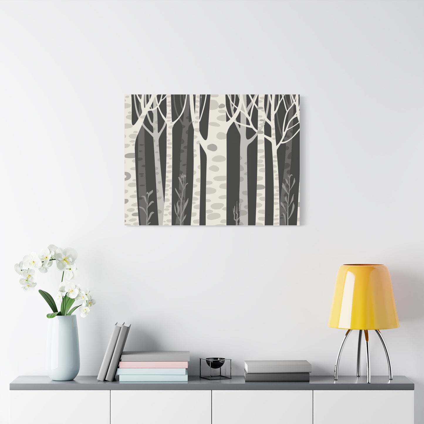 Matte Canvas, Stretched, 1.25" - Trees
