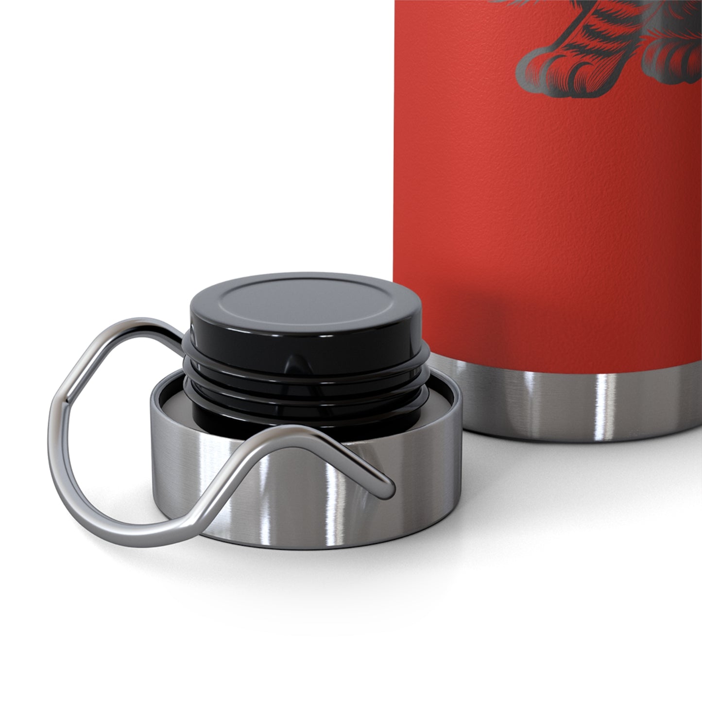 Cat and Butterfly Insulated Water Bottle -  22oz insulated bottle