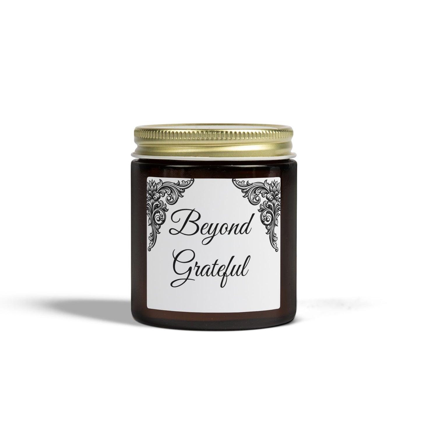 Scented Candle — "Beyond Grateful" Coconut Apricot Wax (4oz & 9oz)