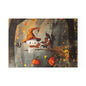 Whimsical Halloween Glass Cutting Board - Perfect for Fall Decor, Kitchen Gift, Trick or Treat, Pumpkin Lover, Halloween Party Supplies