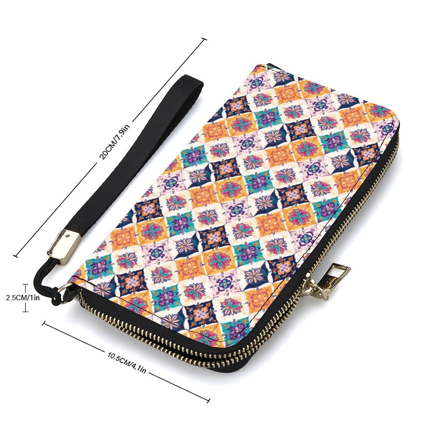 Vertical Wristlet Wallet