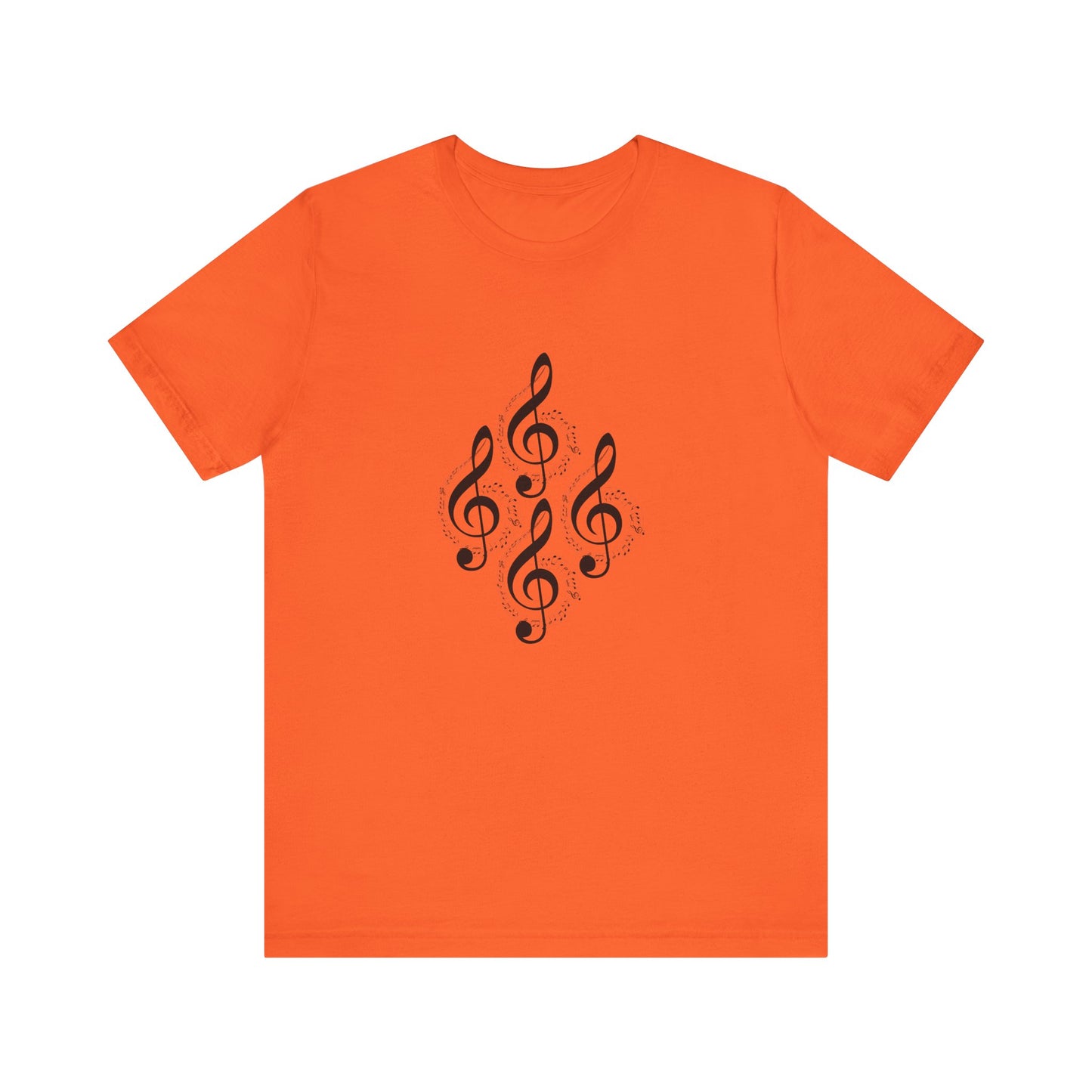 Musical Notes Tee - Perfect for Music Lovers, Casual Wear, Concerts, Festivals, Unique Gift Idea