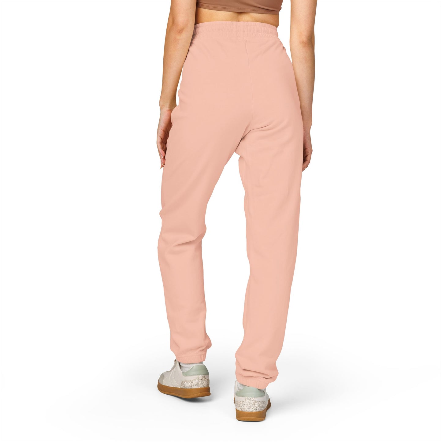 Sweatpants — Colorful Cosmic Cat Graphic "Pet Me" Joggers