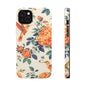 Floral Hummingbird Magnetic Phone Case — Impact-Resistant Protective Cover