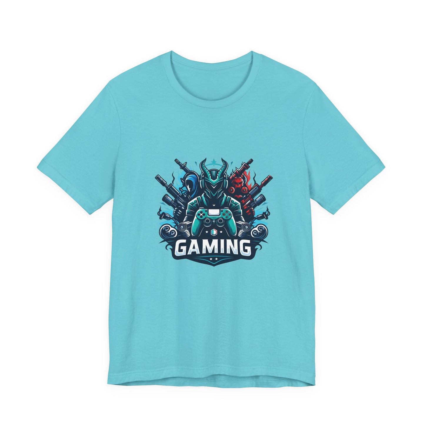 Gaming Controller Emblem Tee — Esports Gamer Graphic T-Shirt