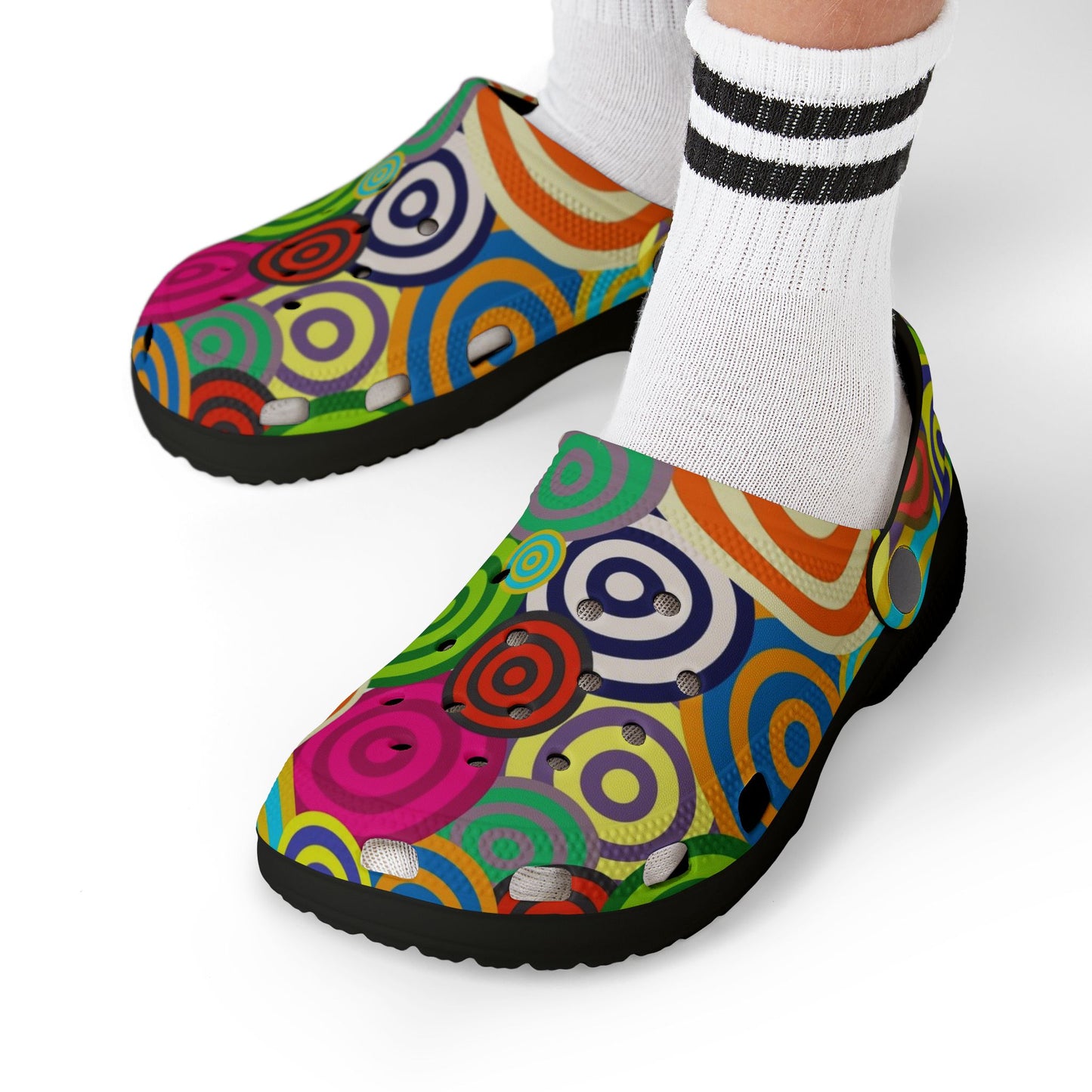 Colorful Kids' EVA Foam Clogs