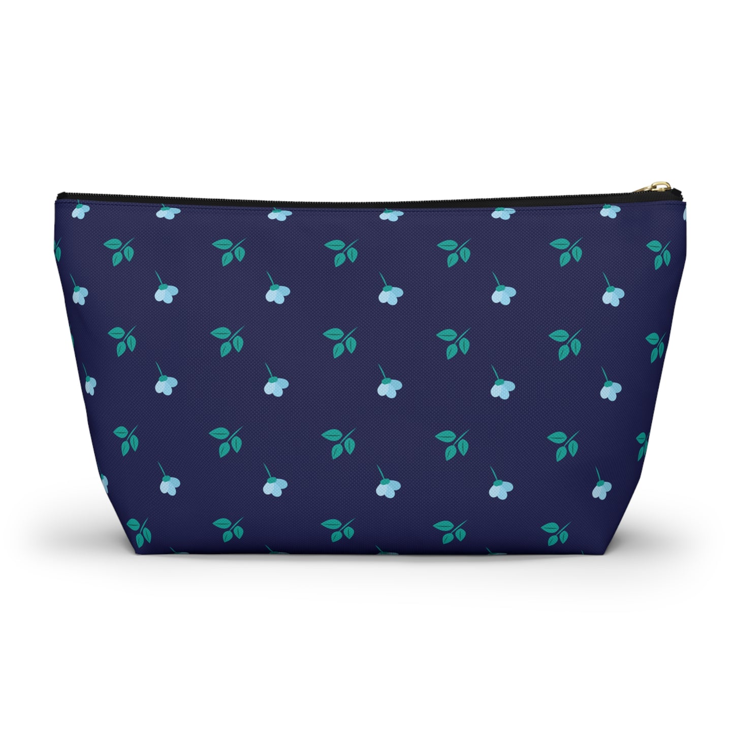 Floral Accessory Pouch, Botanical Makeup Bag, Travel Organizer, Gift for Her, Floral Design Pouch, Everyday Essentials