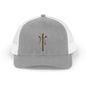 Elegant Faith Snapback Trucker Cap - Faith Hat, Religious Cap, Inspirational Gift, Christian Apparel, Trendy Headwear