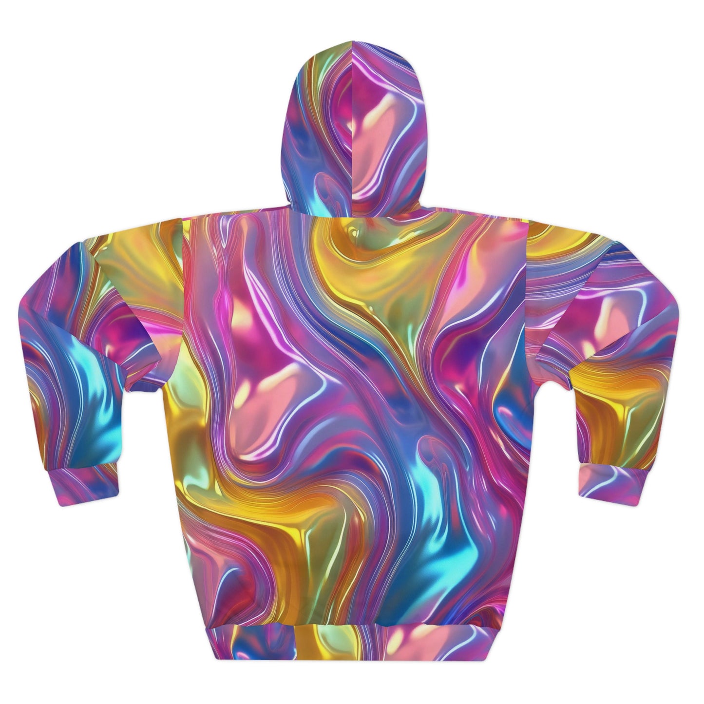 Colorful Swirl Pullover Hoodie, Abstract Art Hoodie, Cozy Gift for Teens, Trendy Casual Wear, Festival Clothing, Graphic Hoodie