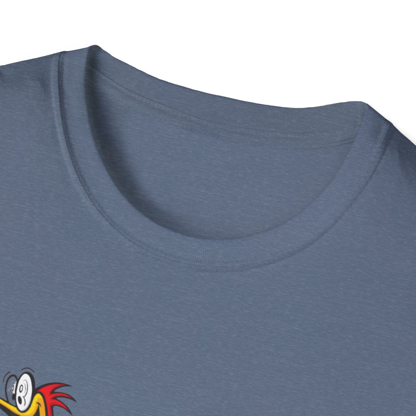 Whimsical Unisex Softstyle T-Shirt, Fun Graphic Tee