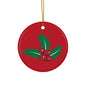 Decorative Ceramic Ornaments, Double-Sided (1pc, 3pcs, 5pcs, 10pcs)