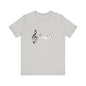 Musical Notes Short Sleeve Tee for Music Lovers