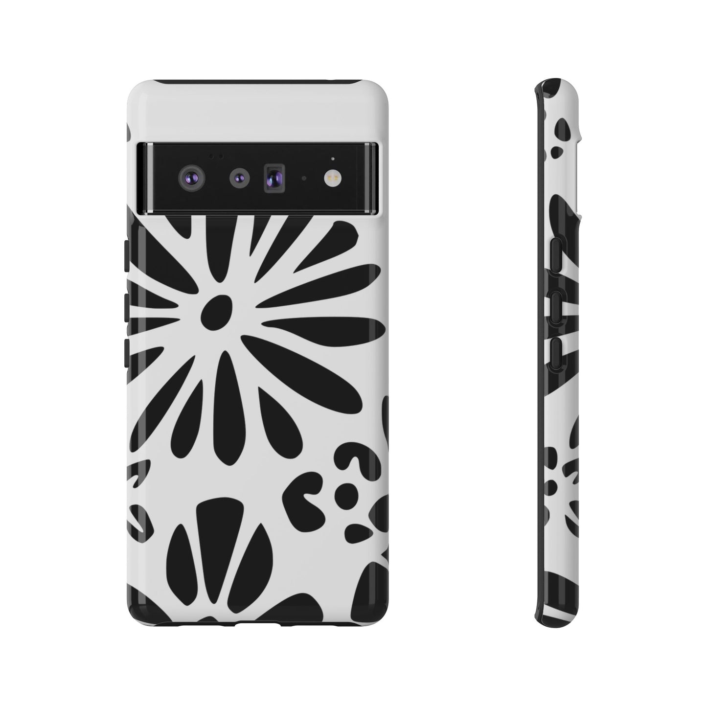 Stylish Phone Case with Floral Design, Tough Phone Cover for Her, Trendy Black and White Cell Phone Case, Unique Gift for Birthdays [...]