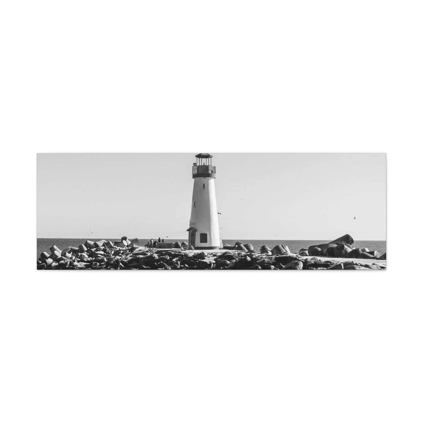 Matte Canvas, Stretched, 1.25" - Lighthouse