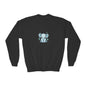 Adorable Elephant Youth Crewneck Sweatshirt