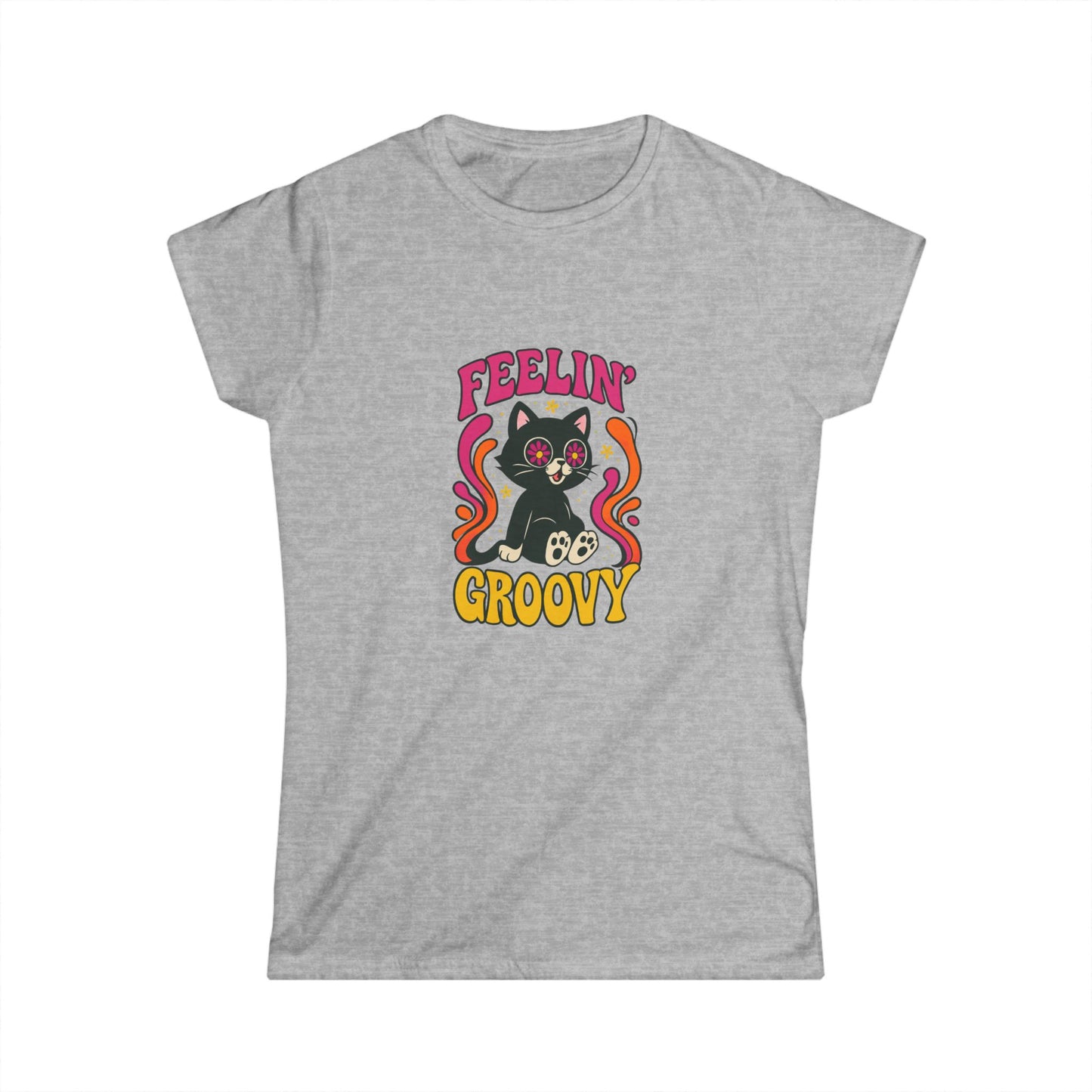 Women's Softstyle Tee - Feeling Groovy