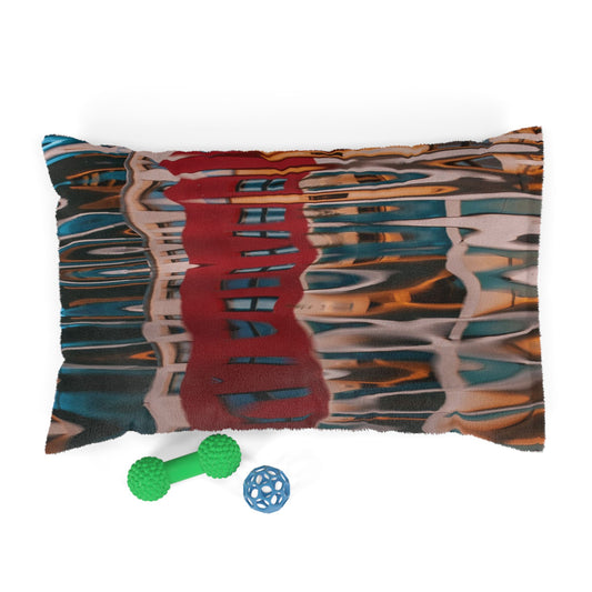 Artistic Pet Bed - Cozy, Colorful Dog Bed, Modern Cat Bed, Stylish Pet Cushion, Unique Home Decor, Gifts for Pet Lovers