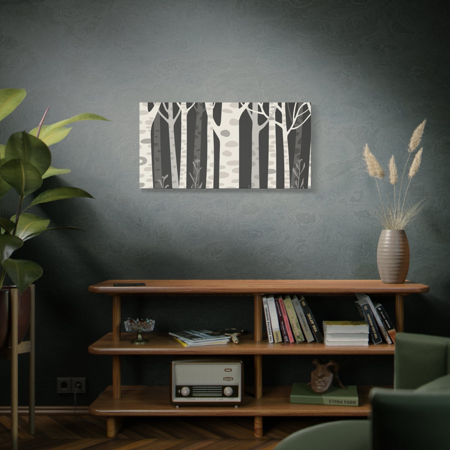 Matte Canvas, Stretched, 1.25" - Trees
