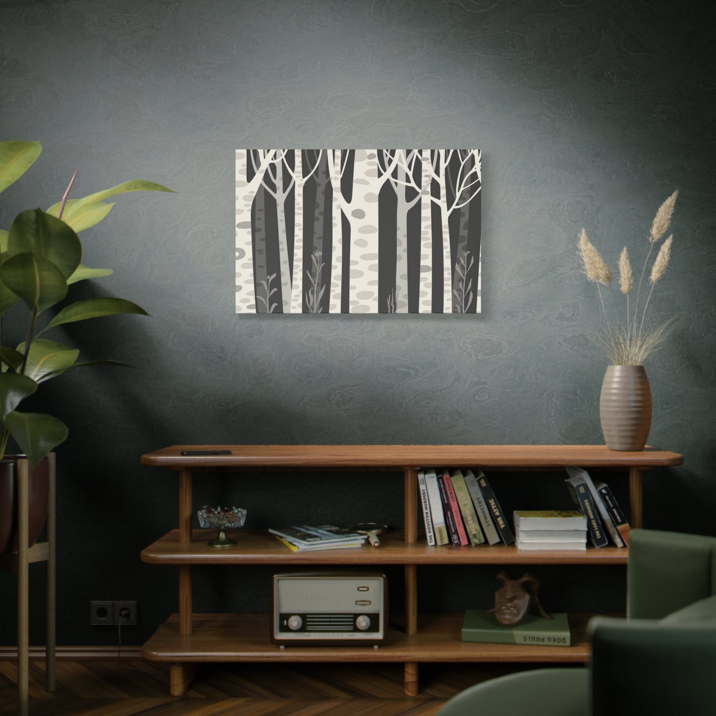 Matte Canvas, Stretched, 1.25" - Trees
