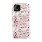 Musical Note Phone Case, Tough iPhone Cover, Gift for Musicians, Customizable, Music Lover's Accessory, Durable Phone Protection