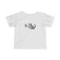 Cute Cat Playing with Butterfly Infant Tee, Baby Shirt, Toddler Apparel, Birthday Gift, Cute Baby Clothes, Cat Lover Outfit