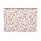 Cherry Blossom Accessory Pouch, Cute Toiletry Bag, Makeup Organizer, Gift for Her, Cherry Print Purse, Cherry Themed Essentials