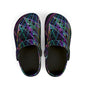 Vibrant Kid's EVA Foam Clogs, Colorful Slip-On Shoes for Fun Adventures, Neon Light Design, Ideal for Summer, Festivals, and Everyday Play