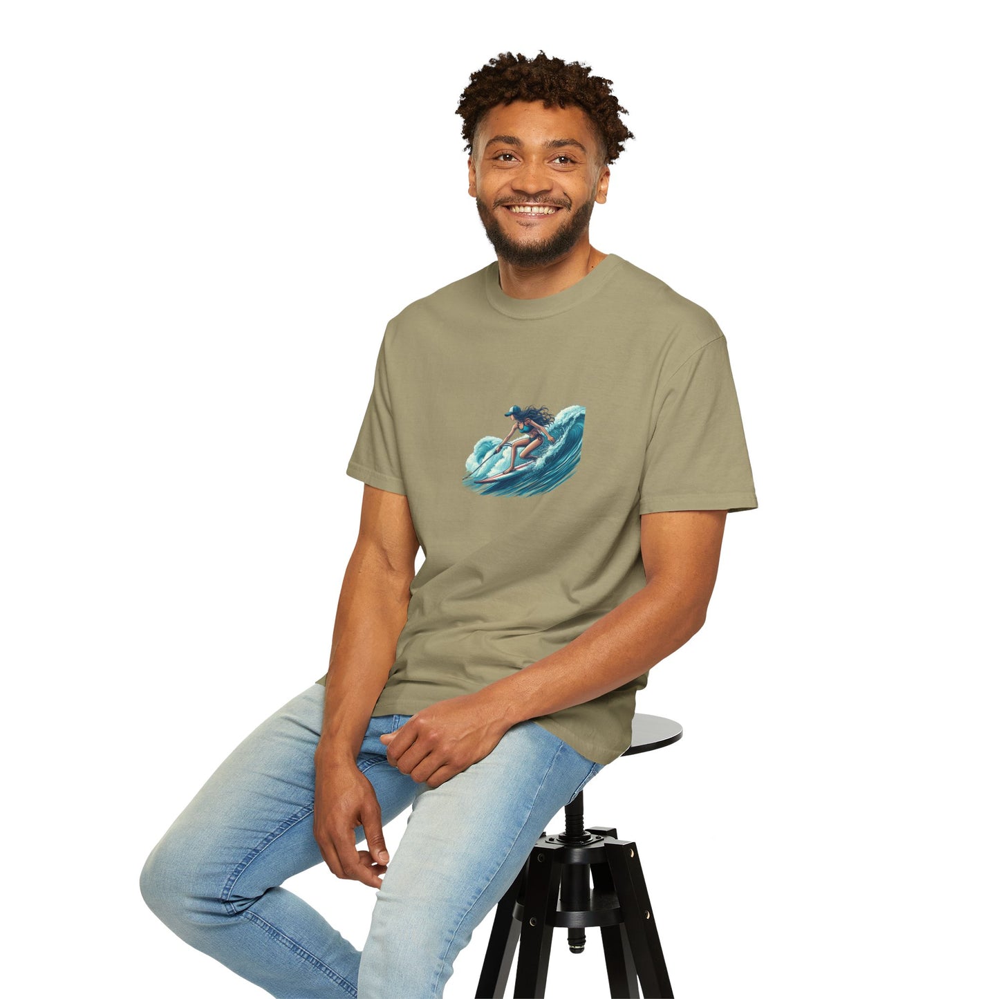 California Surf Style T-Shirt, Unisex Beach Tee, Vintage California Graphic Shirt, Summer Casual Wear, Surfing Enthusiasts Apparel