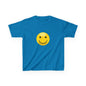 Smiley Face Kids Tee, Funny Kids Shirt, Cute Summer Tee, Gift for Kids, Playful Children