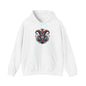 Colorful Jester Hoodie, Unique Graphic Sweatshirt, Cozy Unisex Apparel, Perfect for Festivals and Celebrations, Great Gift Idea