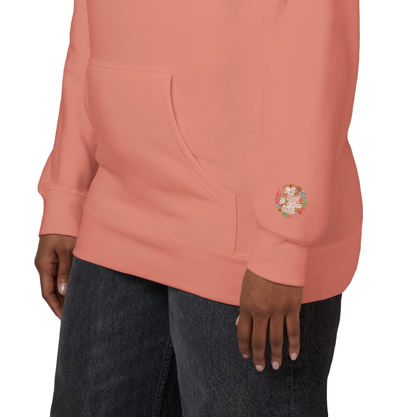 Floral Unisex Fleece Hoodie - Cozy Gift for Nature Lovers, Perfect for Fall, Spring, Birthdays, Relaxation, Outdoor Activities