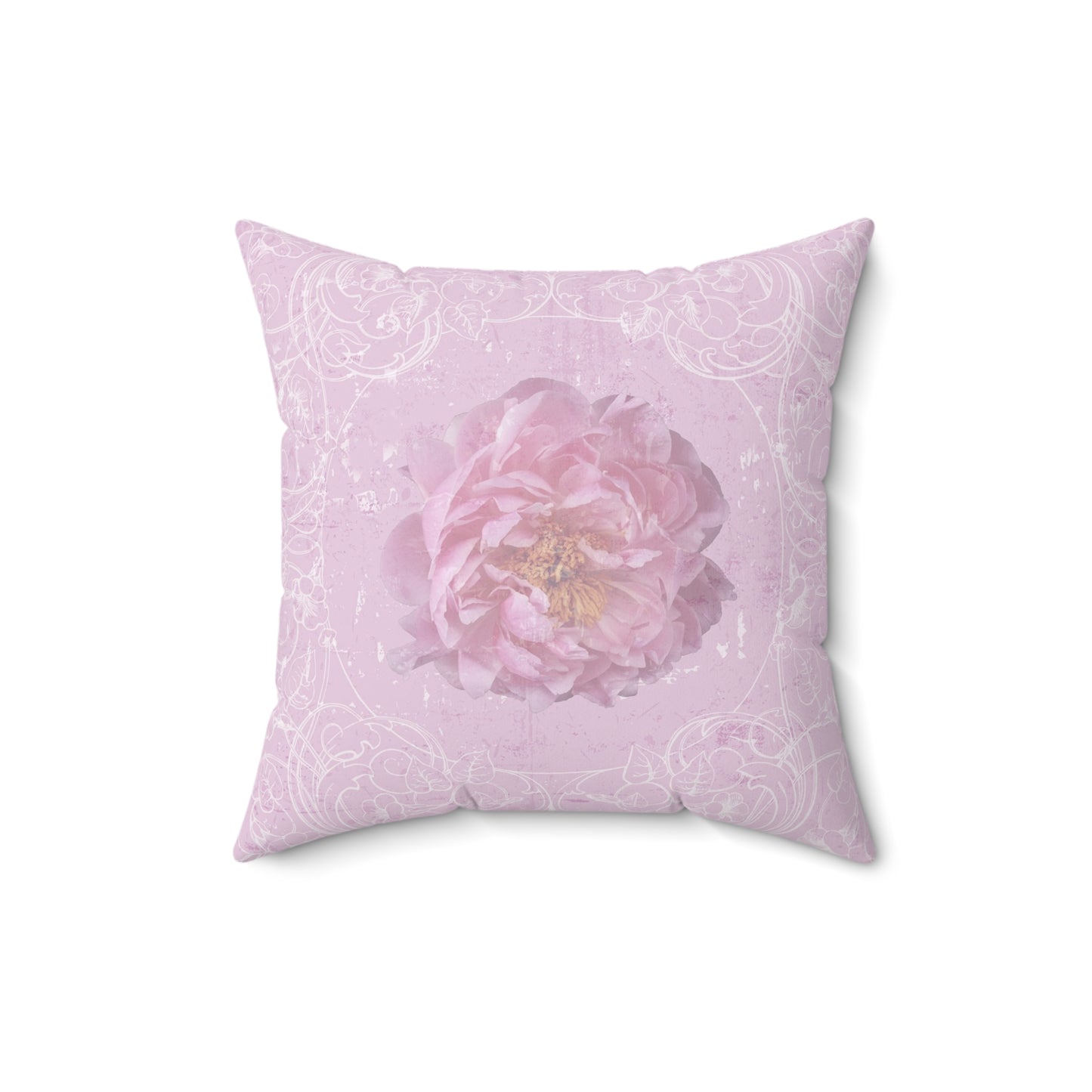 Spun Polyester Square Pillow